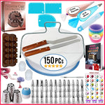 150 PCs Cake Decorating Supplies Kit